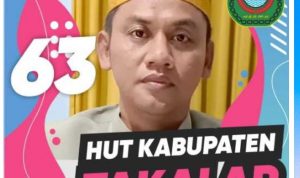 Kepala Lapas Kelas IIB Takalar Mengucapkan selamat hari jadi Takalar yang ke-63 Tahun