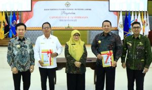 Ketua DPRD Lampung Mingrum Gumay Terima Laporan Hasil LHP BPK Prov Lampung