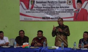 Ketut Rameo Anggota DPRD Prov Lampung Mengawali Kegiatan 2023 Kembali Rutin Sosper di Dapilnya 