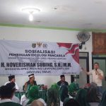 H. Noverisman Subing Wakil Ketua Komisi III DPRD Lampung Sosialisasi PIP pada Tokoh Masyarakat di Lamtim