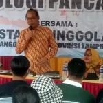 Lenistan Nainggolan Anggota DPRD Provinsi Lampung Gelar Sosialisasi PIP di Teluk Betung 