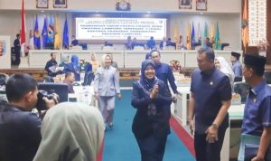 Wagub Lampung Chusnunia Ikuti Rapat Paripurna DPDR Provinsi 
