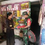 Babinsa Koramil 2302/Bojonegara, Puan Ter Pendataan Minyak Goreng