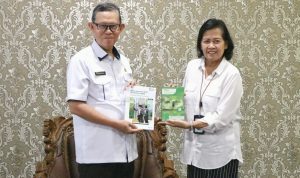 Fahrizal Darminto Sekda Prov Lampung Terima Audensi dari BPS Lampung