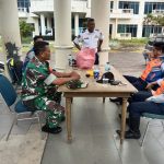 Babinsa Koramil 2304/Anyar, Giat Komsos Membahas Tentang Turnamen Bola Voli