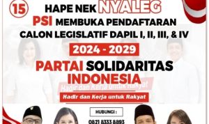 DPD PSI Basel Buka Pendaftaran Bacaleg Pemilu 2024