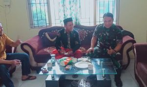 Babinsa Koramil 2303/Pulomerak, Komsos Terkait Menjaga Kerukunan Lingkungan