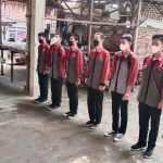 Babinsa Koramil 2307/Ciwandan, Bintahwil Memberikan Materi PBB Dasar