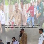 Pencegahan Stunting dan Kemiskinan Ekstrem – Pj Bupati Mubar Tinjau Langsung Wilayah Barangka