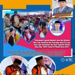 Rajiun Jatuhkan Air Mata Disaat Menerima dan Membacakan Surat Cinta dari Warga Muna Didepan Ratusan Pendukungnya
