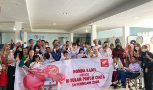 Semarak Bulan Penuh Cinta, Honda Babel Kunjungi SLB YPAC Pangkalpinang