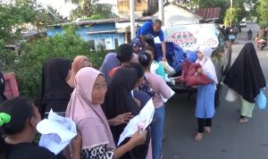 Pasar Murah yang Digelar UPZ Pemprov Sulsel Diserbu Warga, dalam Setengah Jam 500 Paket Habis Terjual