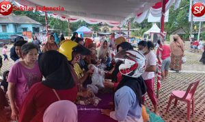 Jaga Kestabilan Harga Bapok, DKUKMINDAG Basel Gelar Pasar Murah di Balai Wisata Toboali