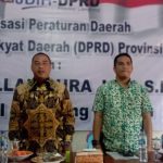 Abdullah Sura Jaya Anggota DPRD Prov Lampung Gelar Sosperda di Kampung Banten