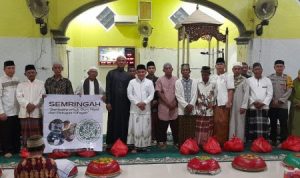 Walkot Bersama Ketua TP PKK Pangkalpinang Hadiri Isra Mi’raj di Pangkalbalam