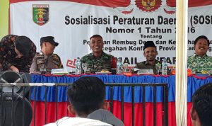 Ini Pesan Babinsa Koramil Purbolinggo pada Saat Hadiri SOSPERD