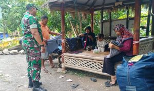 Babinsa Koramil 2302/Bojonegara, Komsos Rencana Pembuatan Poskamling