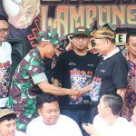 Danramil Purbolinggo Hadiri Opening Event Lampung Timur Art Fest Badak #1