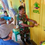 Babinsa Koramil Way Jepara Hadiri Penyerahan Kunci Bedah Rumah KSPL