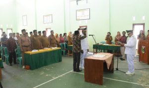 Pelantikan PAW Kepala Desa Braja Gemilang Dihadiri Bupati Dawam Rahardjo