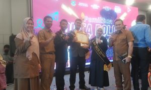 Fahri Muhammad Ramadhan Siswa SMAN I  Di Nobatkan Juara I Pemilihan Duta Politik Kota Cilegon