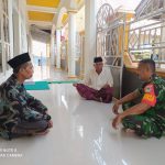 Babinsa Koramil 2302/Bojonegara, Komsos Rencana Pengecatan Masjid