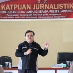 Bid Humas Polda Lampung Gelar Katpuan Jurnalistik Ke Polres Lamtim