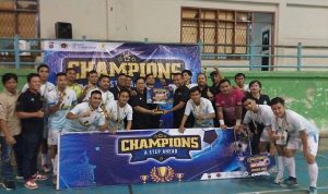 Thorium FC Juarai Kompetisi Futsal PWI Bangka Belitung 