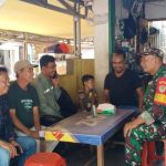 Babinsa Koramil 2303/Pulomerak, Komsos Terkait Menjaga Keamanan