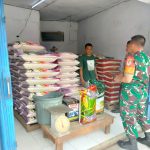 Babinsa Koramil 2302/Bojonegara, Puan Ter Pendataan Stok Beras