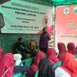 Lesty Putri Utami Anggota DPRD Propinsi Lampung Gelar Reses di Desa Bumi Sari