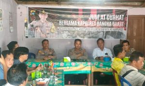 Jumat Curhat Polres Bangka Barat ,Berikan Pemahaman Terkait Penyalahgunaan Narkoba