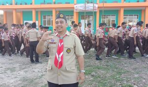 SMPN 12 Cilegon Laksanakan Kemah Pramuka