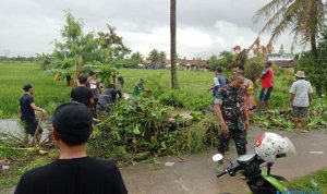 Babinsa Koramil 2302/Bojonegara, Giat Karbak Pembersihan Saluran Air