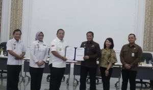 Gubernur Lampung Arinal Djunaidi Menerima Kunjung Tim Verifikas Sekretaris Militer RI 