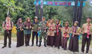 Peduli Lingkungan, Koramil Labuhan Maringgai Tanam Mangrove