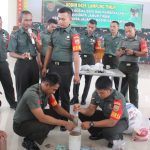 Kodim 0429/Lamtim Gelar Sosialisasi dan Pembekalan Budidaya Jamur Tiram kepada Para Babinsa