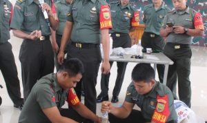 Kodim 0429/Lamtim Gelar Sosialisasi dan Pembekalan Budidaya Jamur Tiram kepada Para Babinsa