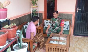 Babinsa Koramil 2306/Mancak, Giat Komsos Membahas Tentang Kegiatan di Bulan Puasa