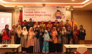 Buka Bimtek, Bunda Literasi Babel: Menulis Buku Cerita Anak PR Kita Semua