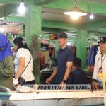 Sidak Pasar, Pj Gubernur Bangka Belitung: Jangan Membenarkan Budaya yang Salah!
