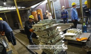 Pj Gubernur Ridwan Ajak Gubernur Lemhanas RI Tinjau Smelter Pengolahan Bijih Timah