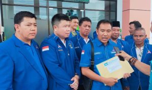 DPC Partai Demokrat Basel Datangi PTUN Pangkalpinang