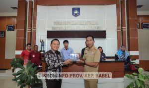 Jalin Sinergitas, Pj Gubernur Suganda Kunjungi DPRD Kep Babel