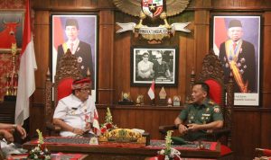 Bangun Sinergitas, Danrindam IX Udayana Sambangi Bupati Tabanan