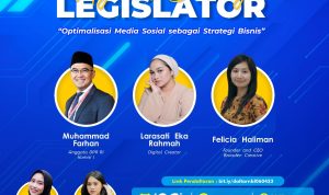 Ngobrol Bareng Legislator Bahas Optimalisasi Media Sosial.Sebagai Strategi Bisnis