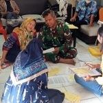 Babinsa Koramil 2306/Mancak, Puan Ter Pendataan Balita