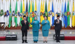 Pj Ketua TP PKK Provinsi Kep. Babel Maya Dilantik Ketua Umum TP PKK 