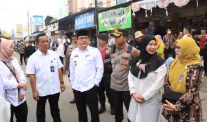Kapolres Metro dan Forkopimda Cek Ketersediaan Bahan Pokok Jelang Idul Fitri