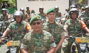 Danrem 064/MY Serahkan Kendaraan Dinas untuk Babinsa Kodim 0602/Serang dan Kodim 0623/Cilegon dari Kemenhan RI